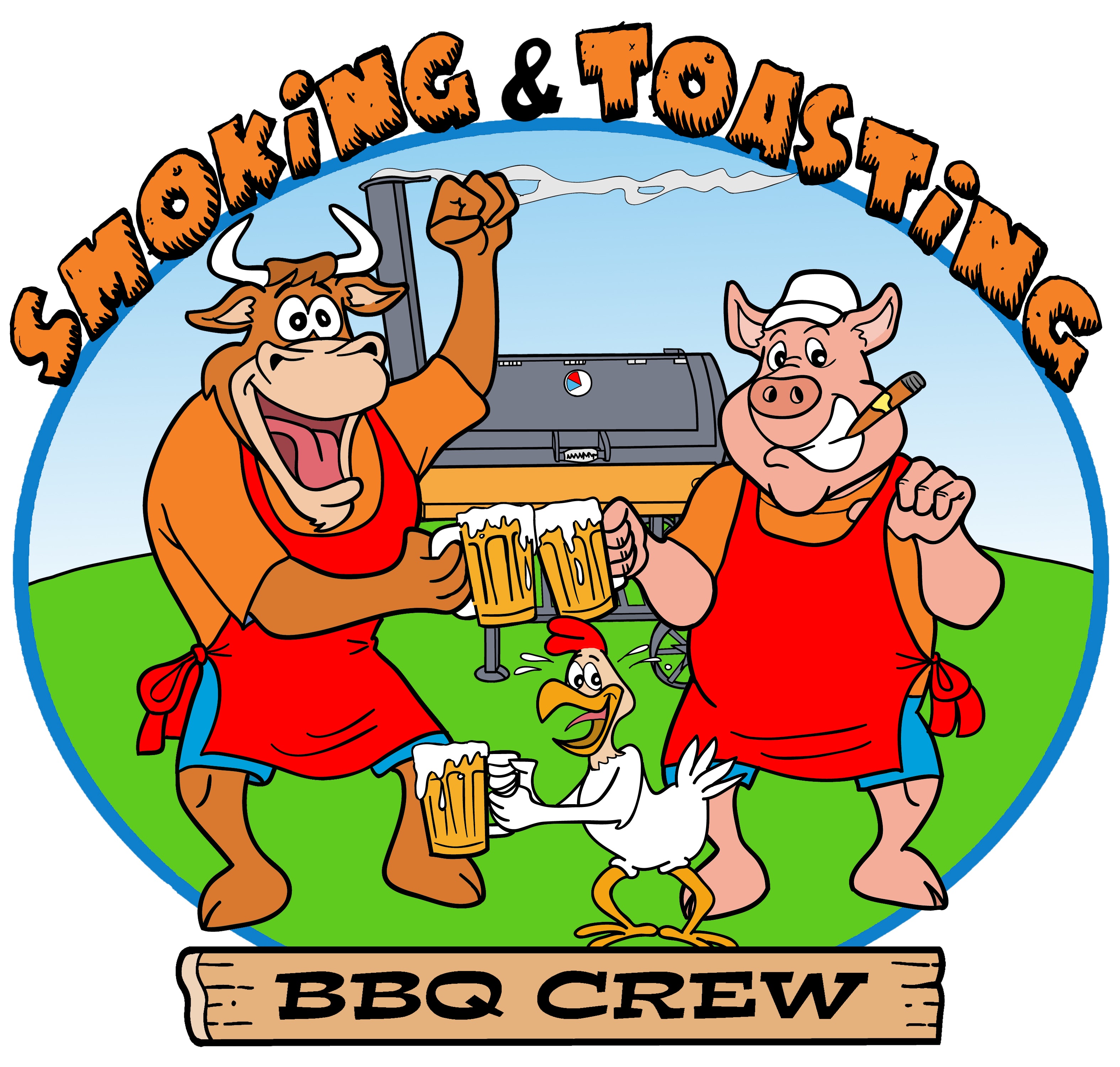 Smoking & Toasting BBQ Crew